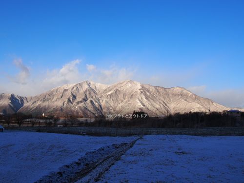 毛無山も美しい