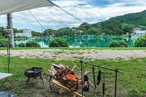 千人塚公園キャンプ場 公式HPより