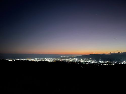 駿河湾と沼津の夜景